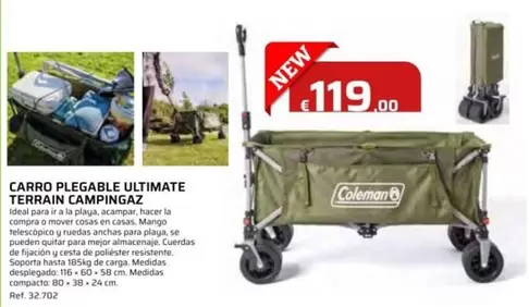 Coleman - Carro Plegable Ultimate Terrain