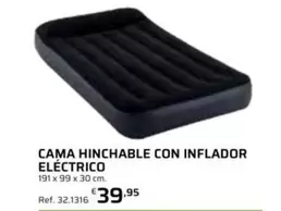 Cama Hinchable Con Inflador Eléctrico