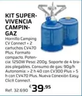 Campingaz - Kit Super-Vivencia