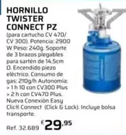 Campingaz - Hornillo Twister Connect PZ