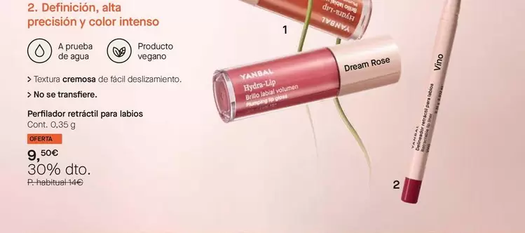 Yanbal - Perfilador Retractil Para Labios