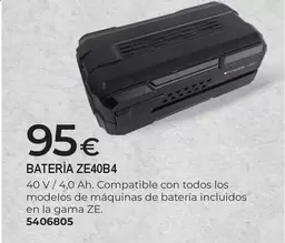Batería Ze40b4