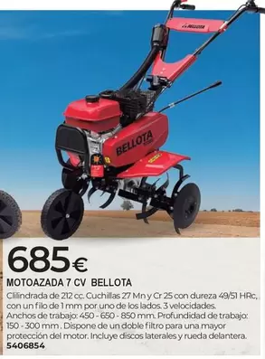 Bellota - Motoazada 7 Cv