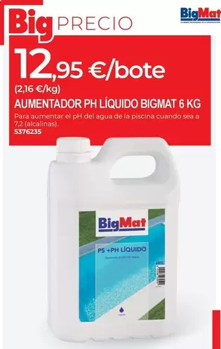 Bigmat - AUMENTADOR PH LIQUIDO