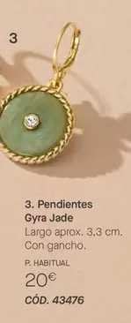 Pendientes Gyra Jade