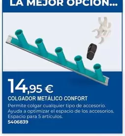 Bigmat - Colgador Metálico Confort
