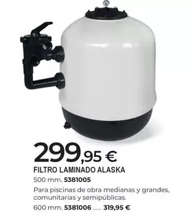 Coral - Filtro Laminado Alaska
