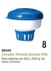 Clorador Flotante Piscinas Pqs Para Tabletas