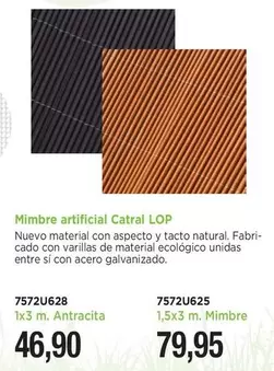 Mimbre Artificial Catral Lop