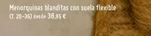 Menorquinas Blanditas Con Suela Flexible