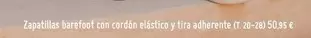 Zapatillas Baretout Con Cordín Elástico Y Tira Adherente