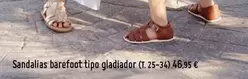 Sandalias Barfoot Tipo Gaidadar