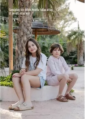 bio - Sandalias Bio Doble Inepitas Altas