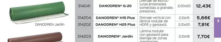 Danosa -  Danodren G-20