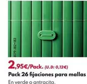 Pack 26 Fijaciones Para Mallas