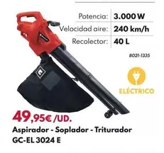 Einhell - Aspirador - Soplador - Triturador GC-EL 3024 E