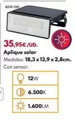 Aplique Solar 