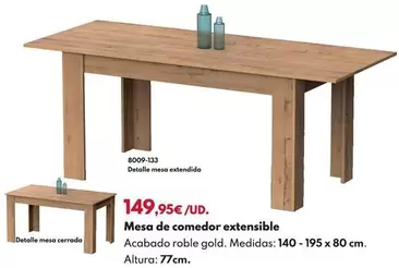 Mesa De Comedor Extensible