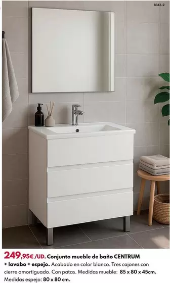 Conjunto Mueble De Baño Centrum
