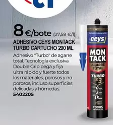 ceys - Adhesivo Ceys Turbo Cartucho