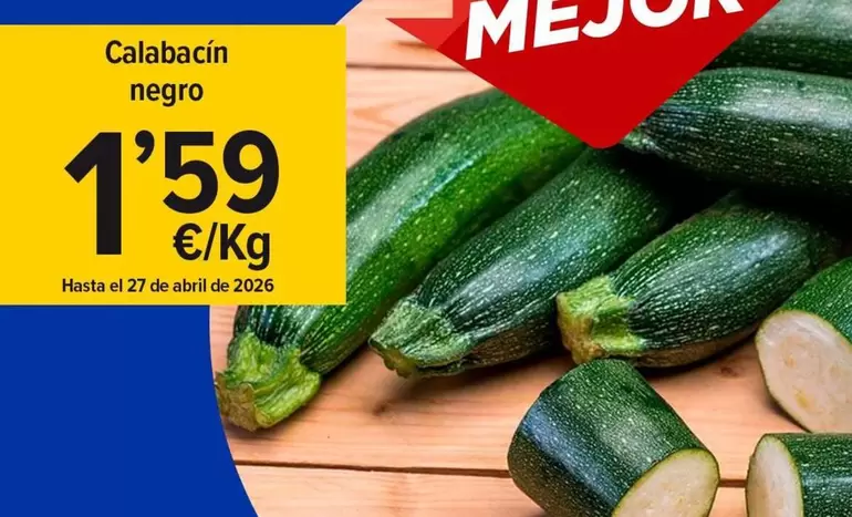 Abril - Calabacín Negro