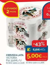 victoria - Cerveza Lata