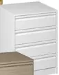 Cajonera 4 Cajones Blanco 19mm - 72X50X45CM