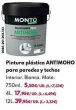 Montó - Antimoho Blanca - 4L