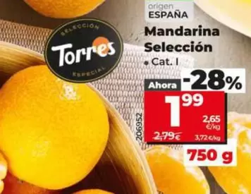 Torres - Mandarina Seleccion