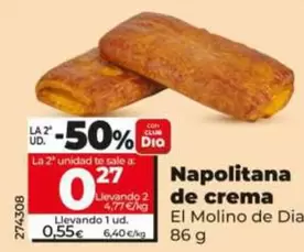 El Molino De Dia - Napolitana De Crema