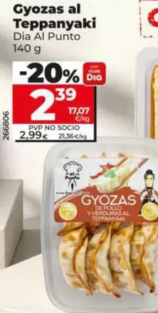 Dia Al Punto - Gyozas Al Teppanyaki 