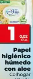 Colhogar - Papel Higienico Humedo Con Aloe