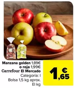 Carrefour El Mercado - Manzana Golden O Roja