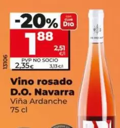 Viña Ardanche - Vino Rosado D.o. Navarra 