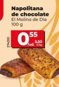 El Molino De Dia - Napolitana De Chocolate 
