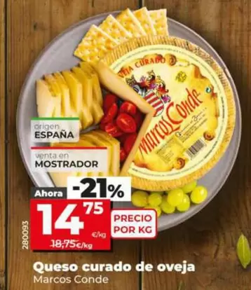 Marcos Conde - Queso Curado De Oveja