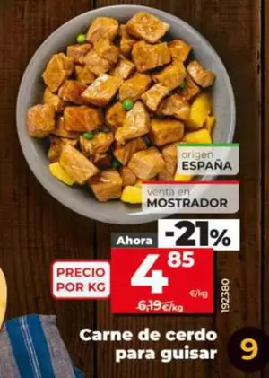 Carne De Cerdo Para Guisar