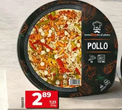 Dia Al Punto - Pizza De Pollo 