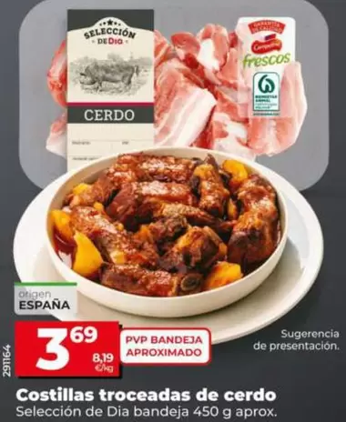 Seleccion De Dia - Costillas Troceadas De Cerdo