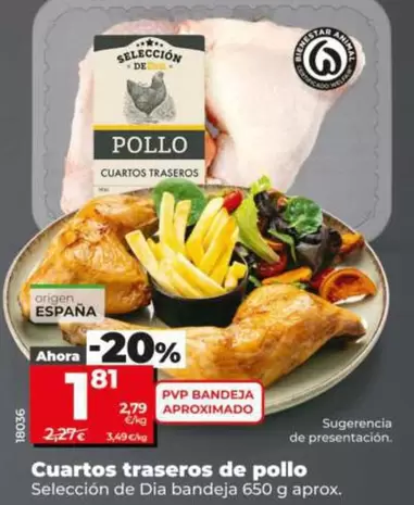 Seleccion De Dia - Cuartos Traseros De Pollo
