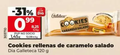 Dia Galleteca - Cookies Rellenas De Caramelo Salado 