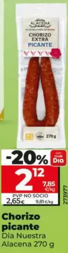 Dia Nuestra Alacena - Chorizo Picante
