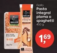 Gallo - Pasta Integral Ploma O Spaghetti