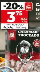 Dia Mari Marinera - Calamar Troceado 