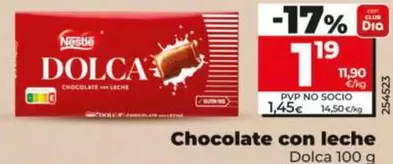 Dolca - Chocolate Con Leche 