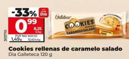 Dia Galleteca - Cookies Rellenas De Caramelo Salado 