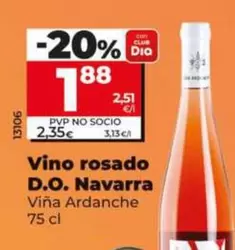 Viña Ardanche - Vino Rosado D.o. Navarra 