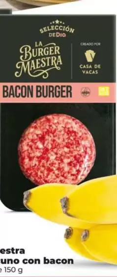 Seleccion De Dia - Hamburguesa Maestra De Vacuno Con Bacon