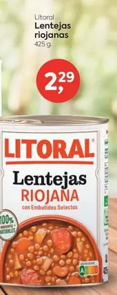 Litoral - Lentejas Riojanas