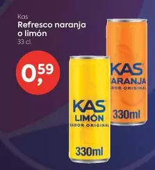 Kas - Refresco Naranja O Limon